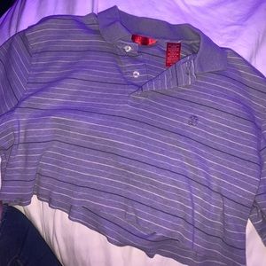 IZOD cropped collared shirt